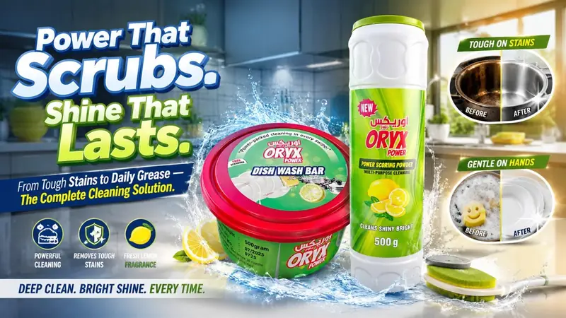Oryx Power Dish Wash Bar