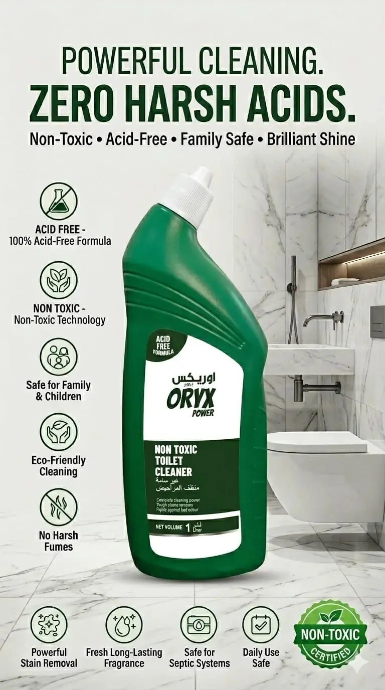 Oryx Power Non-Toxic Toilet Cleaner